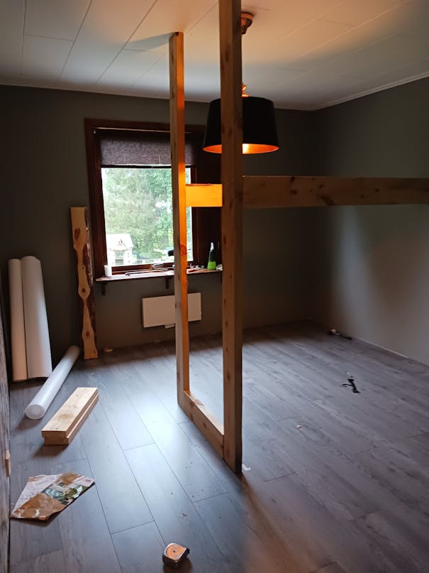 Tilanjakaja lastenhuoneeseen Tilanjakaja lastenhuoneeseen